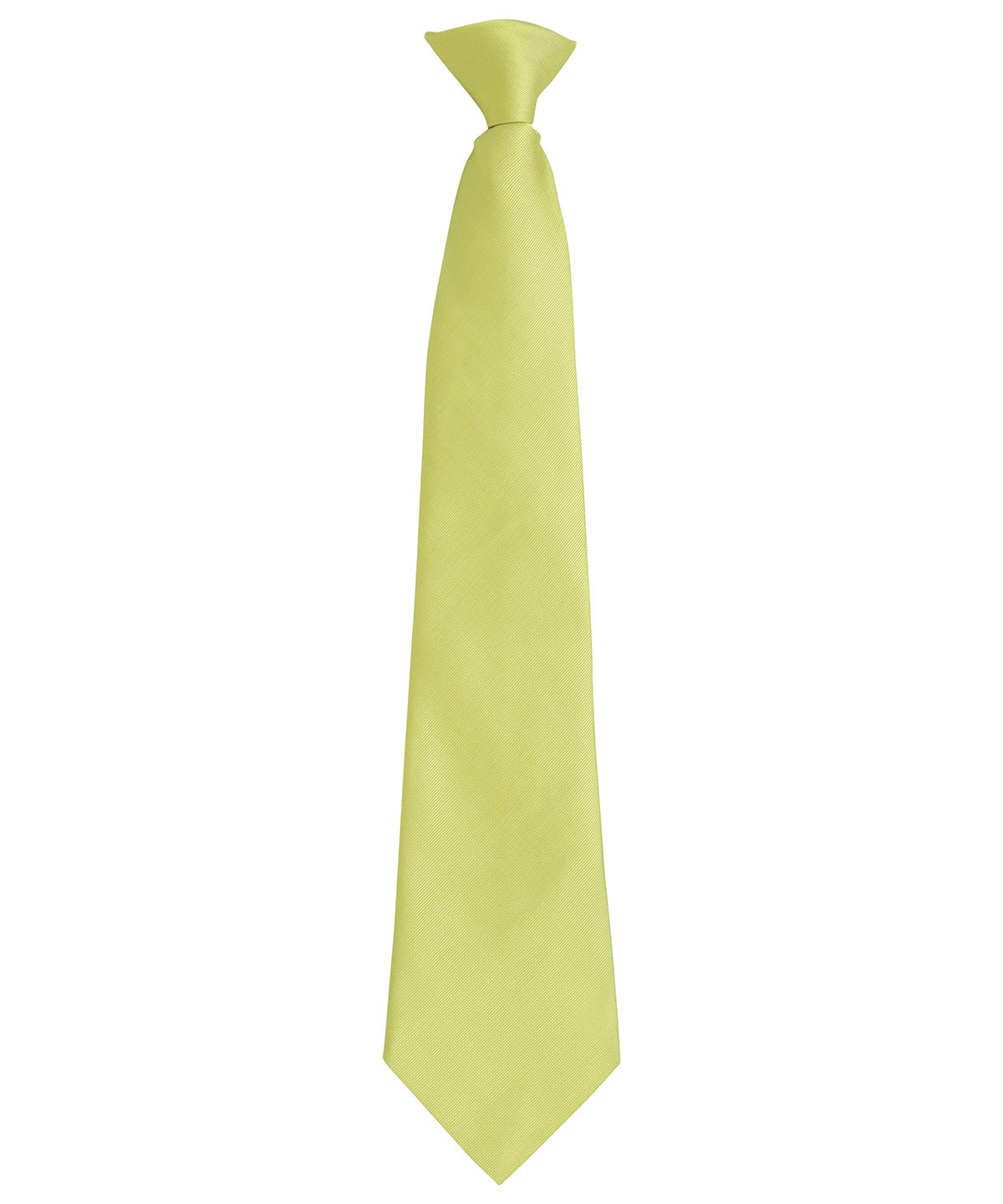 Ties - Stilfull slips med klämma Lime One size