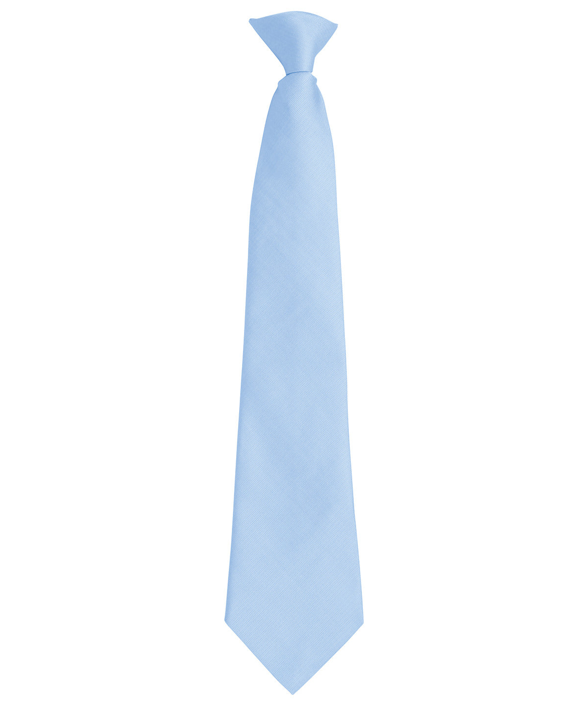 Ties - Stilfull slips med klämma Mid Blue One size