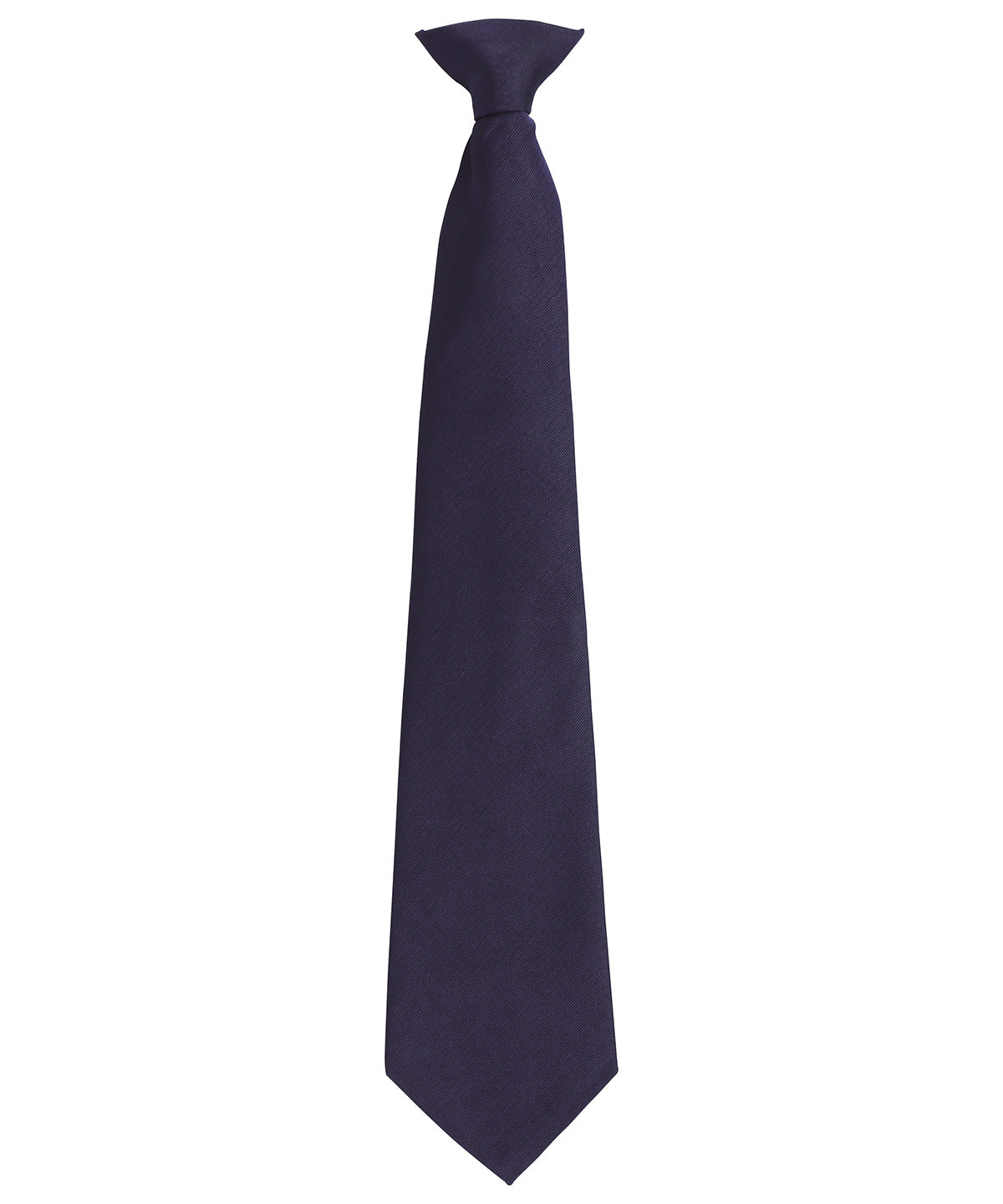 Ties - Stilfull slips med klämma Navy One size