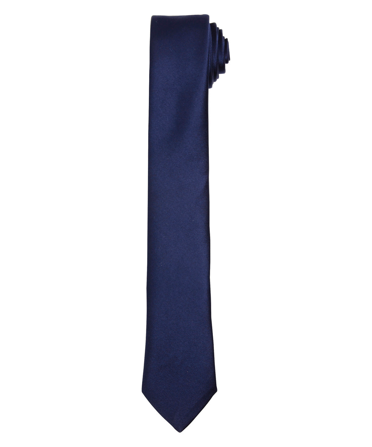 Ties - Elegant och Modern Smal Slips för Affärsmannen Navy One size