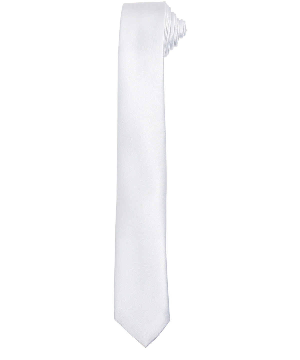 Ties - Elegant och Modern Smal Slips för Affärsmannen White One size