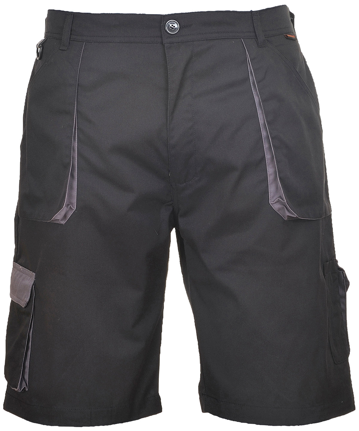 Shorts - Portwest Texo kontrastshorts Black Grey