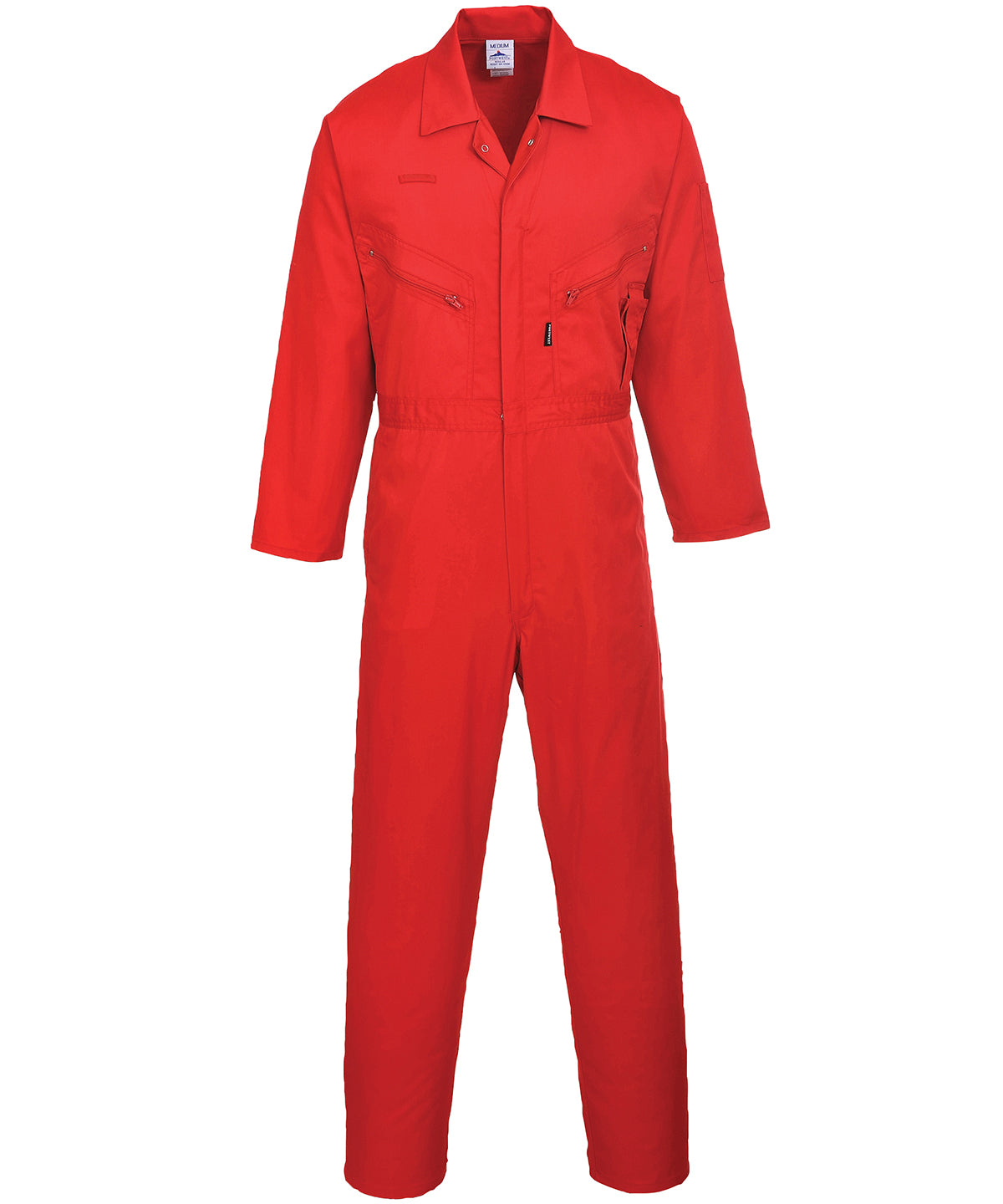 Coveralls - Liverpool Zip Overall Red