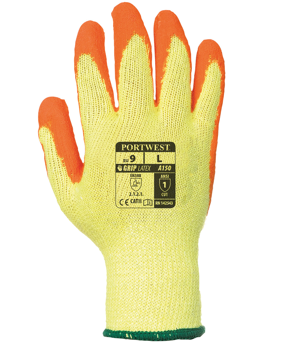 Gloves - Classic Grip Handskar Yellow Orange