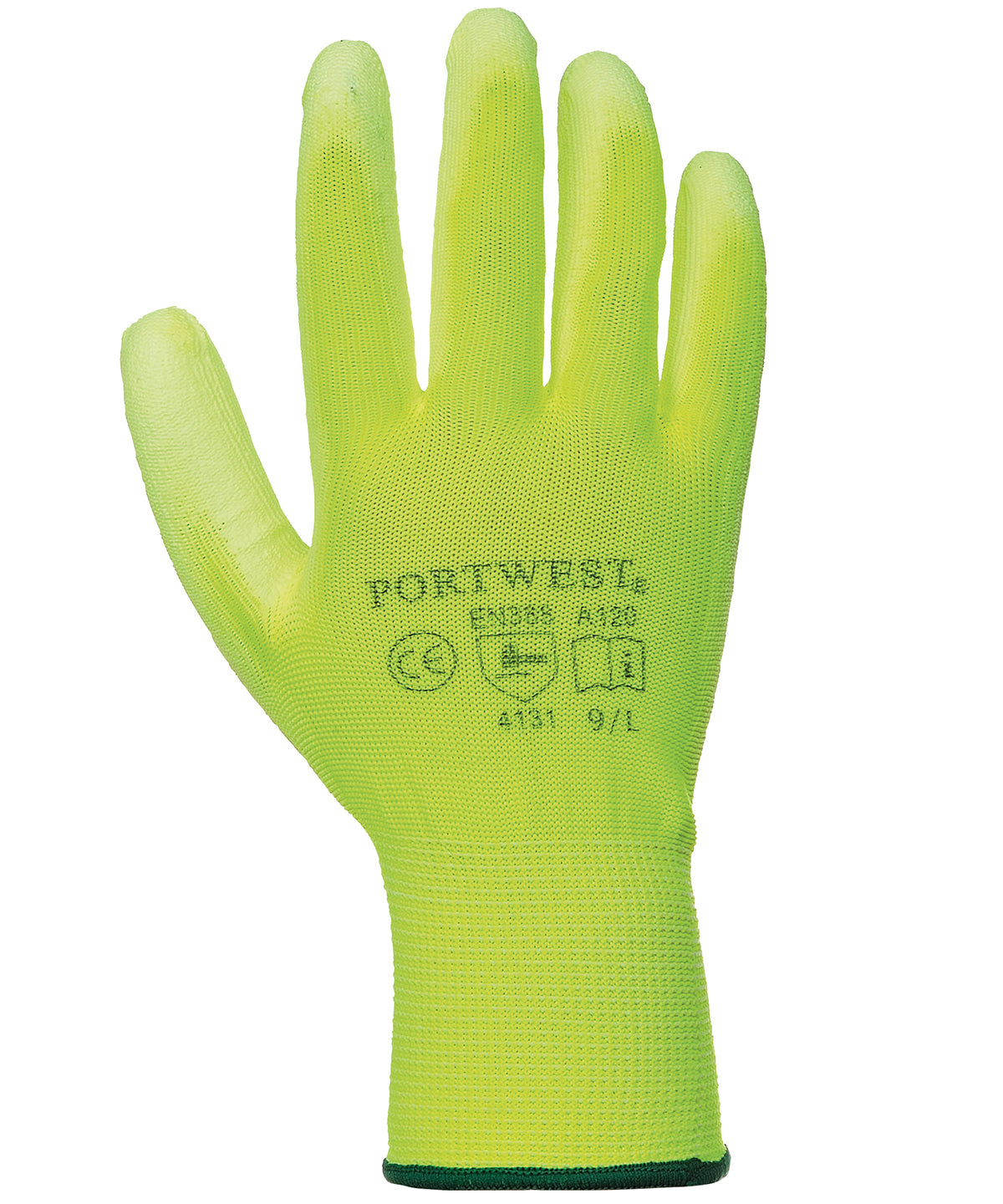 Gloves - Handskar med PU-handflata för Smidigt och Detaljerat Arbete Yellow