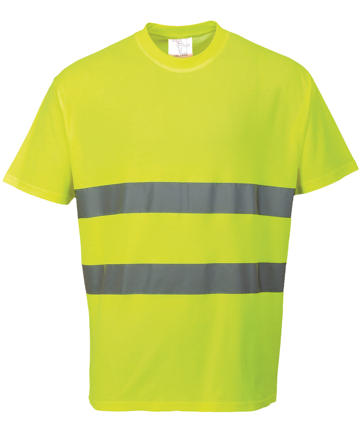 T-Shirts - T-shirt i Bomullskomfort Yellow