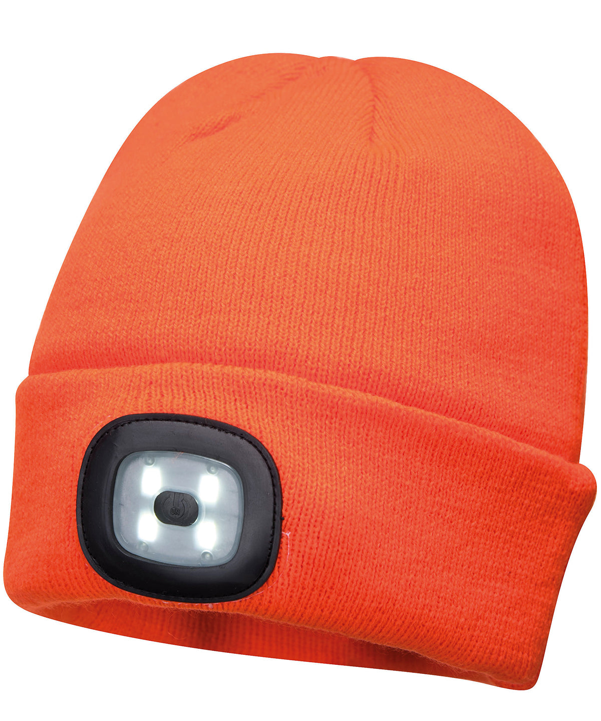 Beanies - Beanie LED-huvudlampa Orange One size