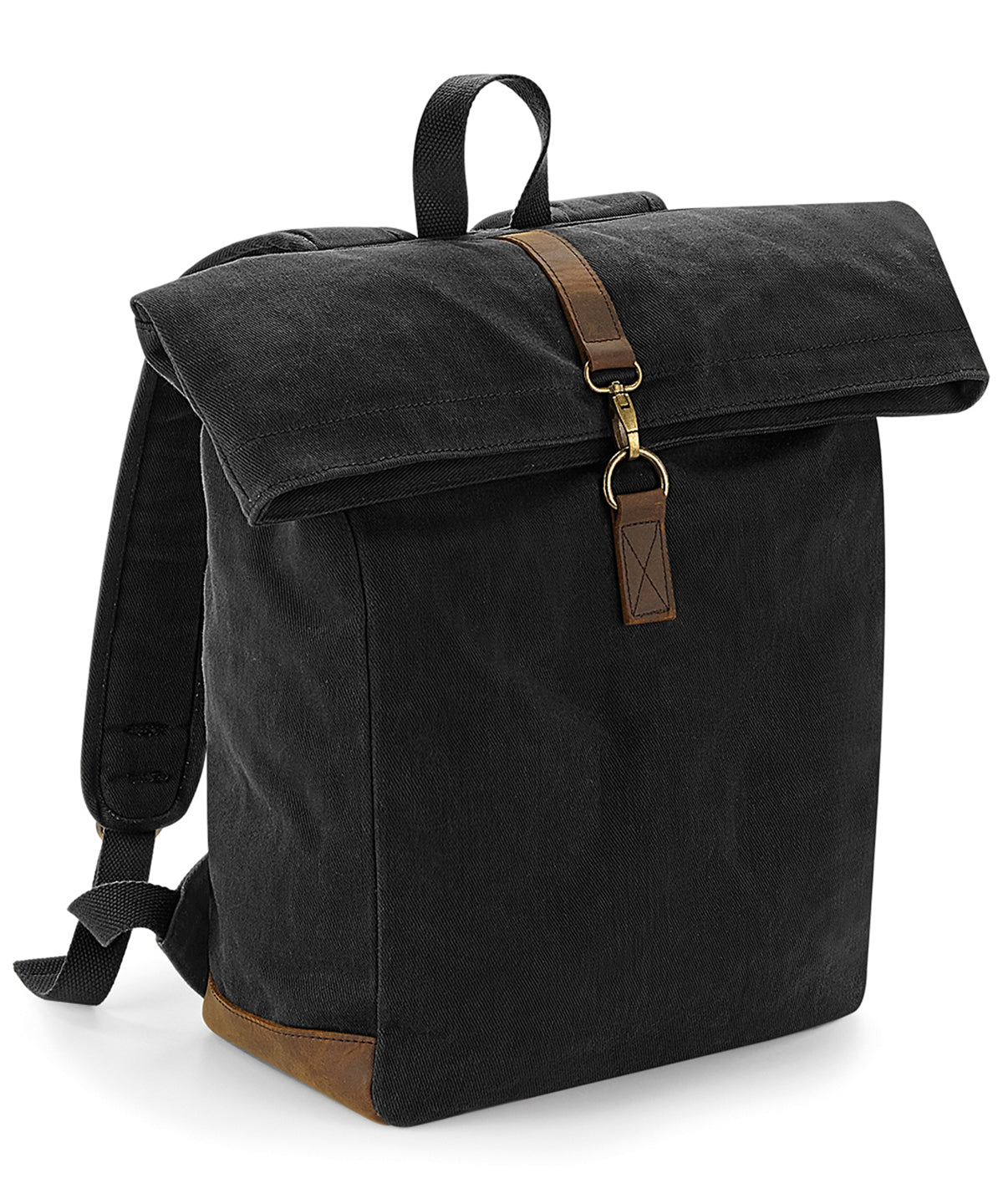 Bags - Arvets vaxade canvasryggsäck Black One size