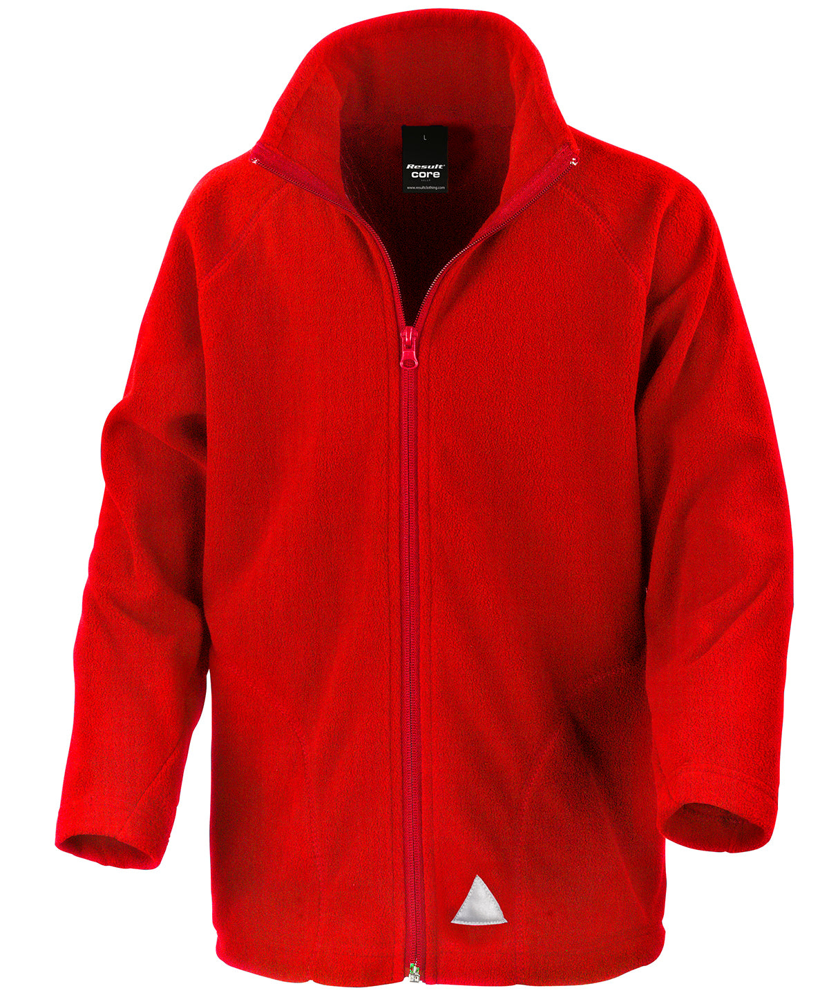 Fleece - Core junior microfleecejacka – mjuk och värmande Red