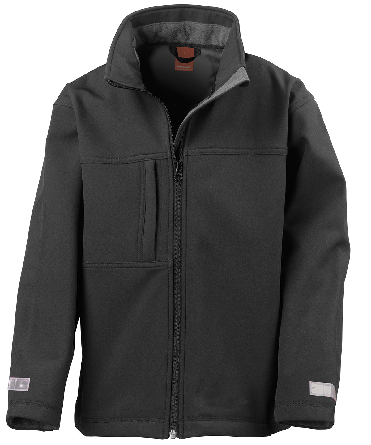 Softshells - Junior classic softshell 3-lager jacka Black