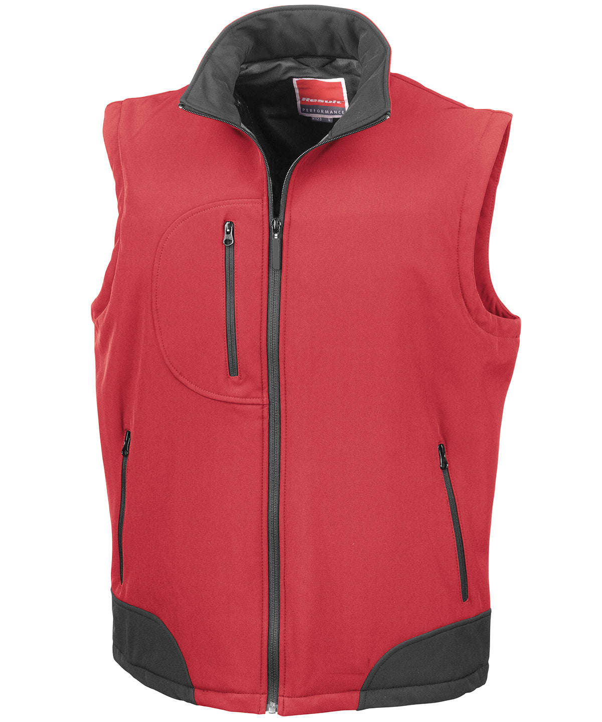 Softshells - Softshell-linne för herrar Red Black