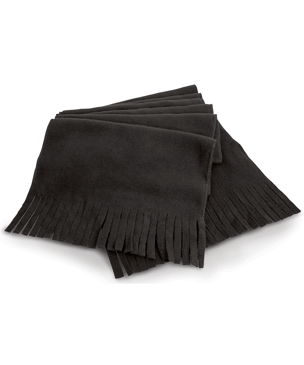 Scarves - Tasselscarf i Polartherm Black One size