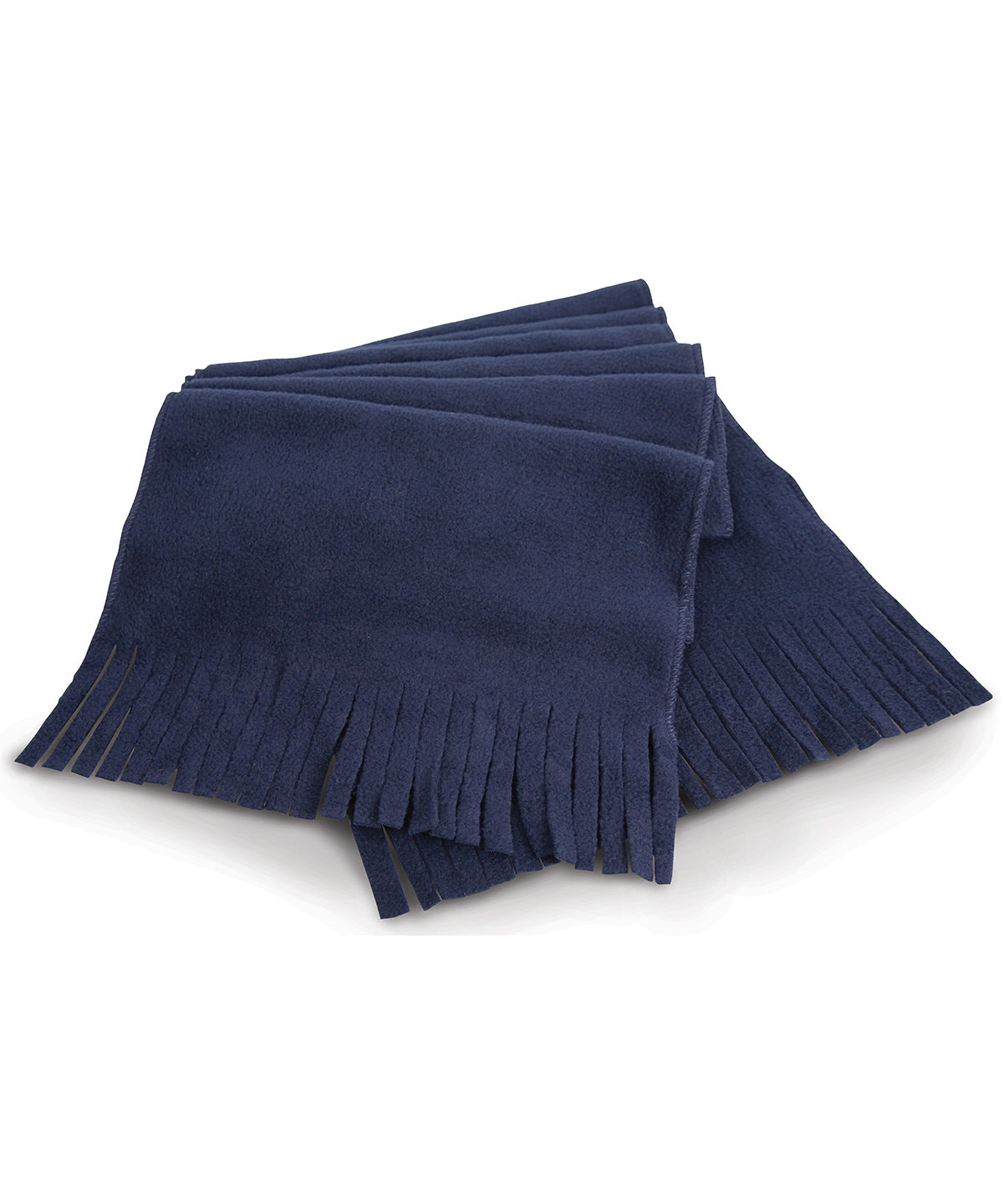 Scarves - Tasselscarf i Polartherm Navy One size