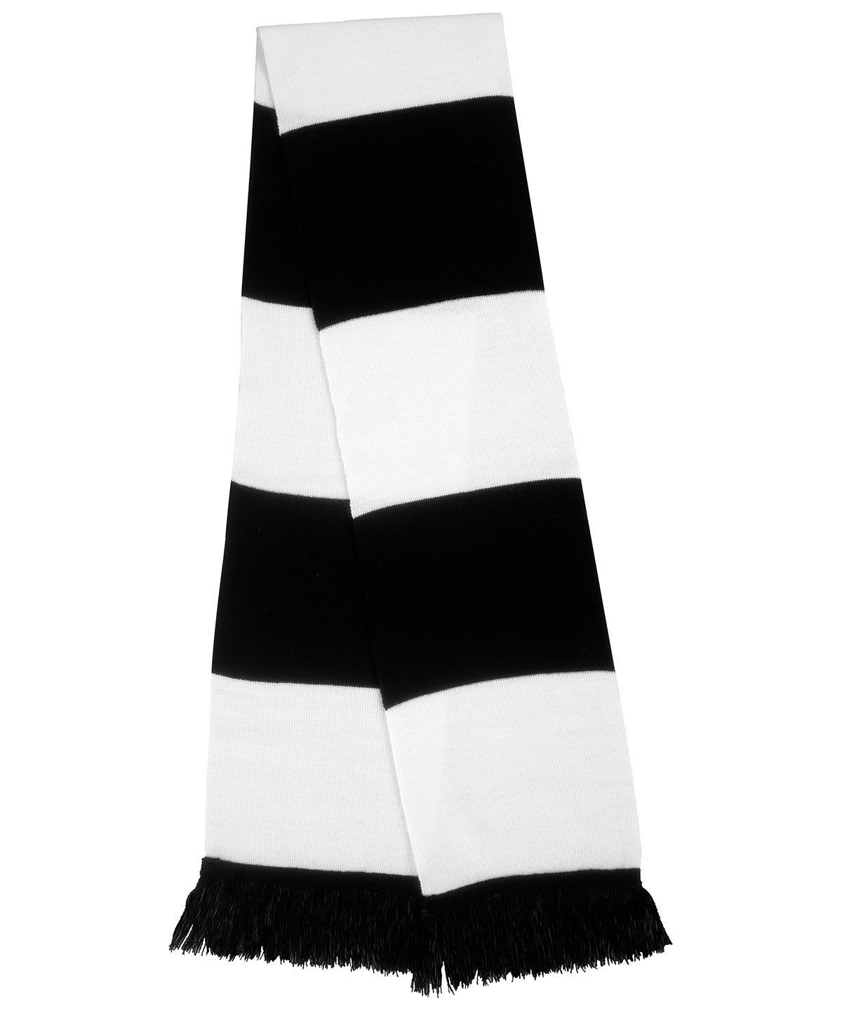 Scarves - Teamscarf – perfekt för support och stil Black White One size