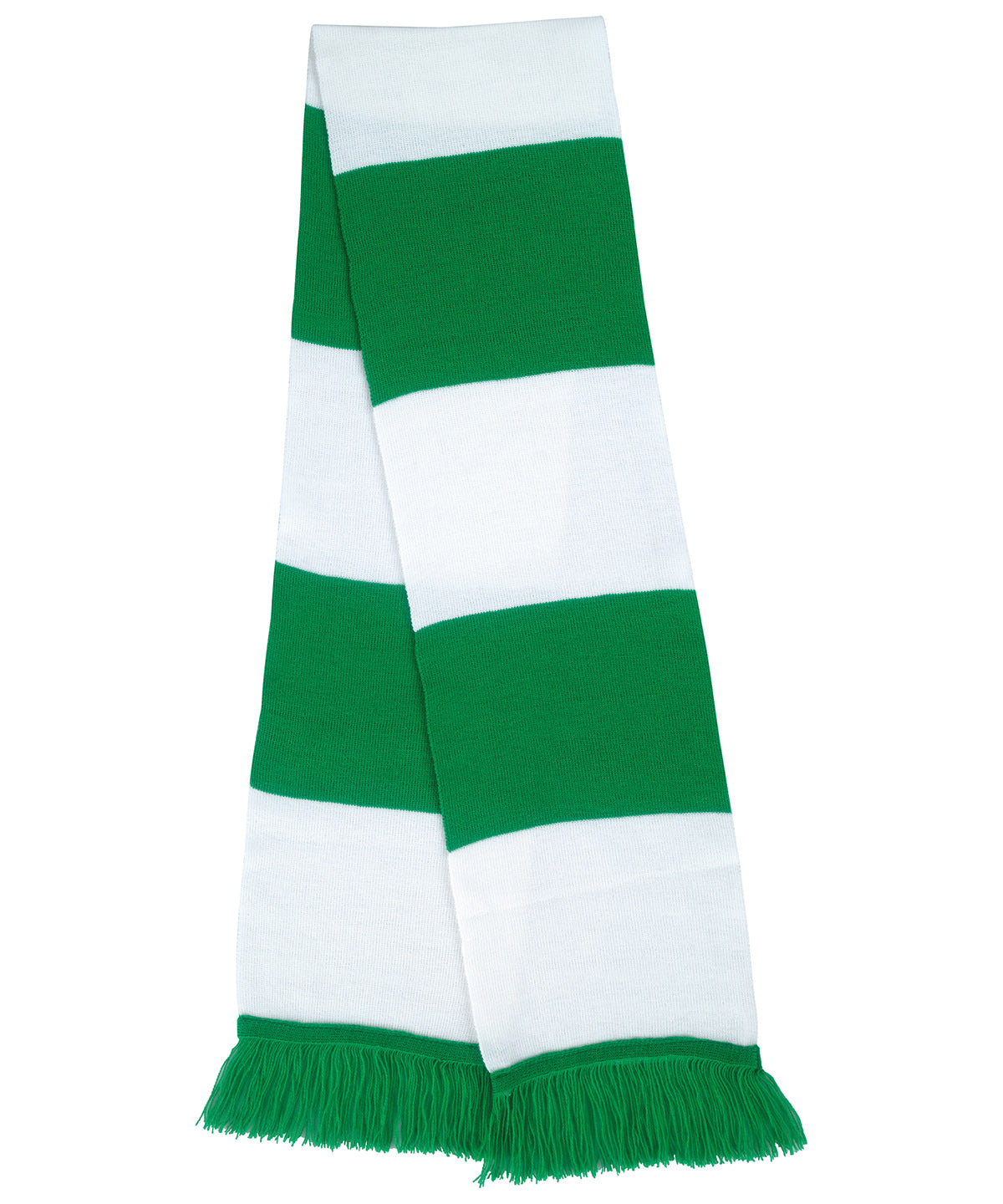 Scarves - Teamscarf – perfekt för support och stil Kelly Green White One size