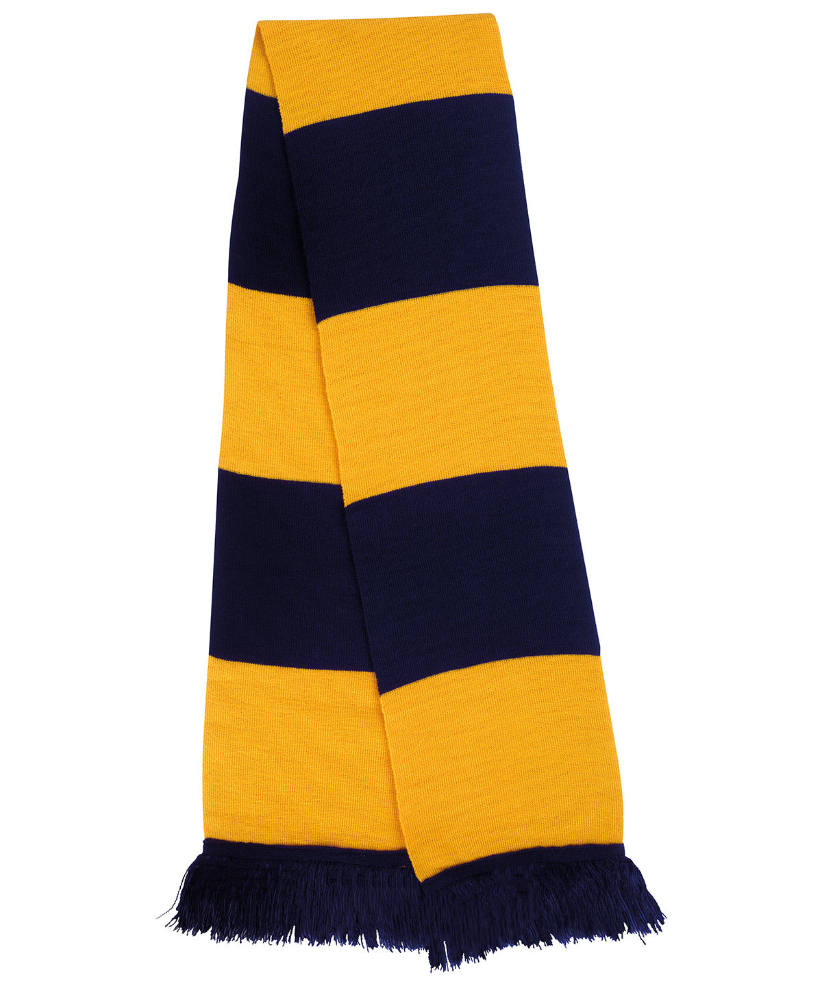 Scarves - Teamscarf – perfekt för support och stil Navy Gold One size