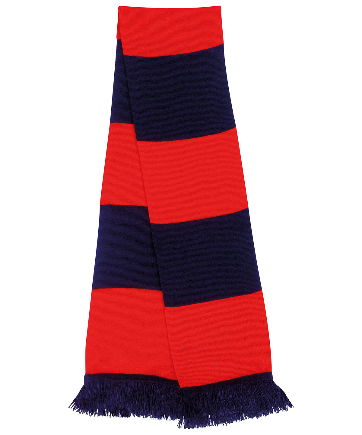 Scarves - Teamscarf – perfekt för support och stil Navy Red One size