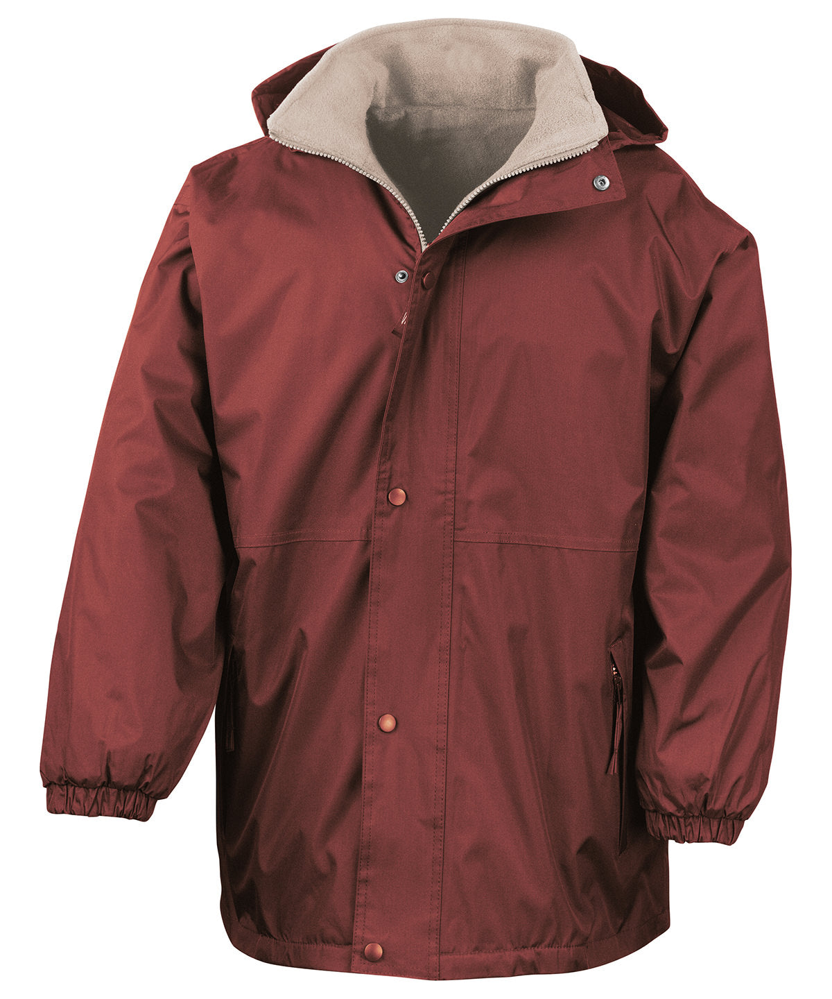 Jackets - Reversibel StormDri 4000 Jacka Burgundy Camel