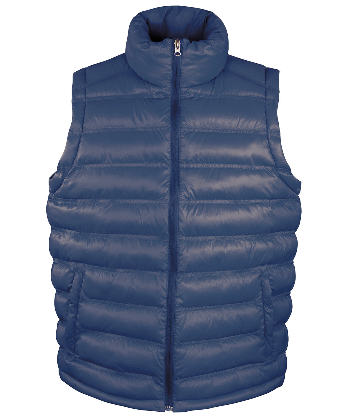 Gilets & Body Warmers - Modern och Lätt Vadderad Linne för Herrar Navy