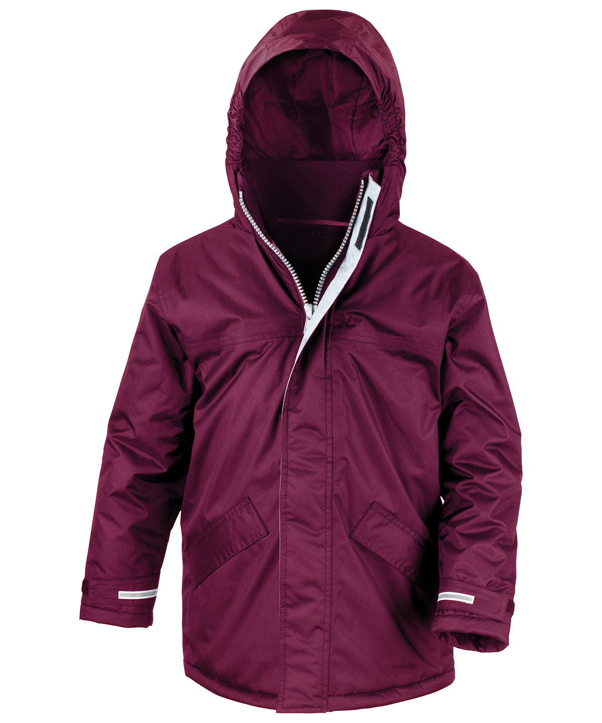 Jackets - Core Junior Vinterparkas Burgundy