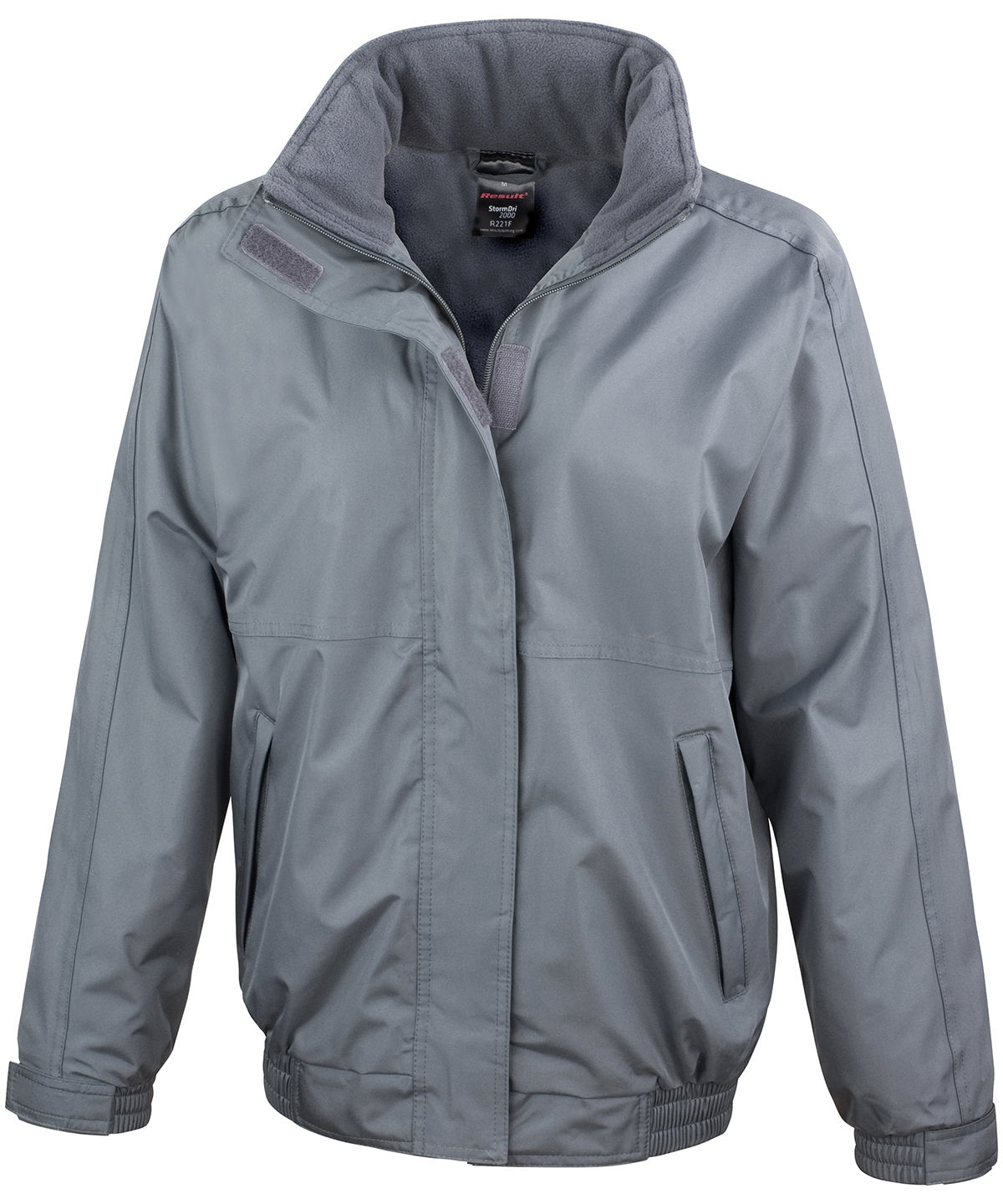 Jackets - Elegant Damjacka med Fleece Grey