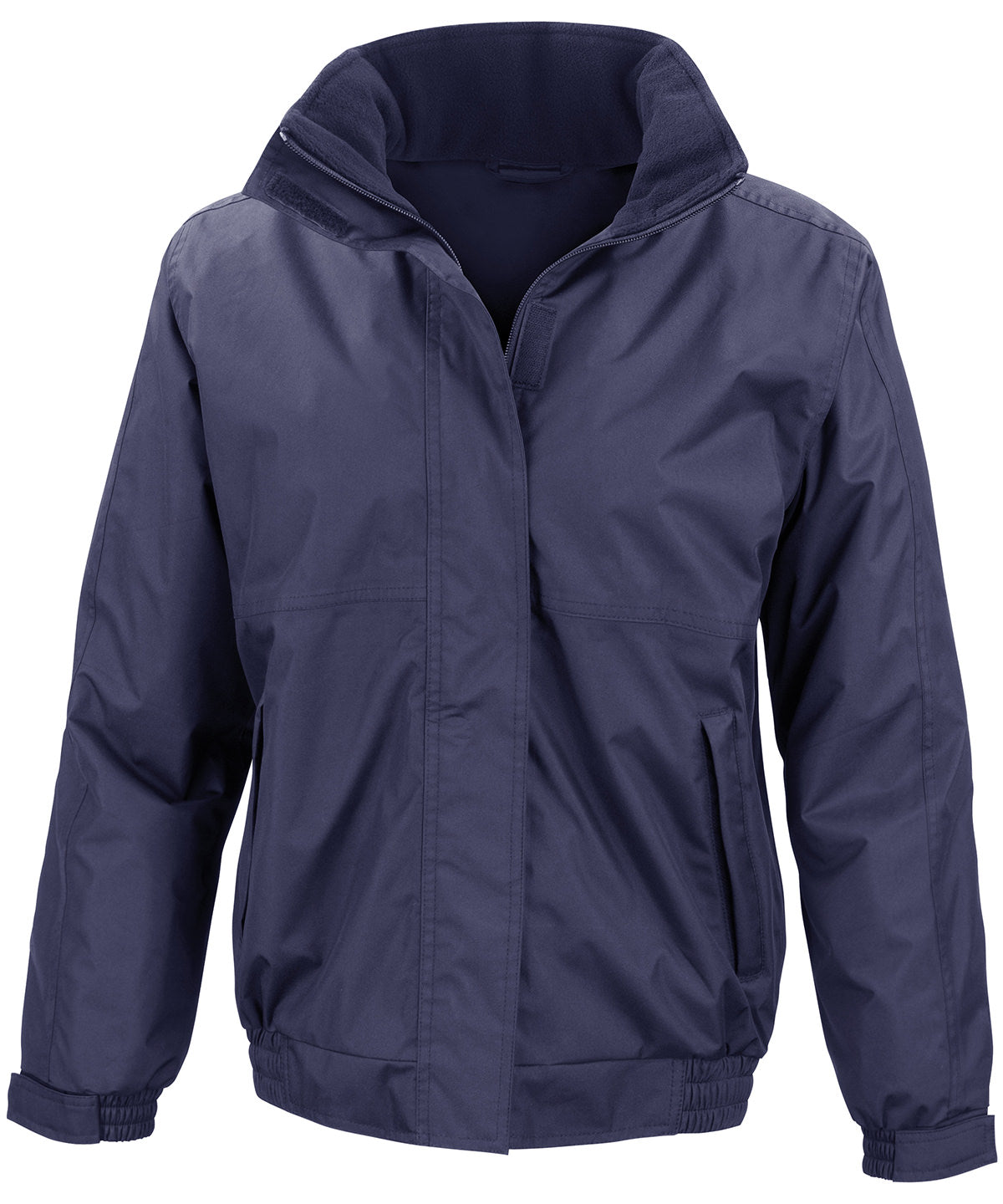 Jackets - Elegant Damjacka med Fleece Navy