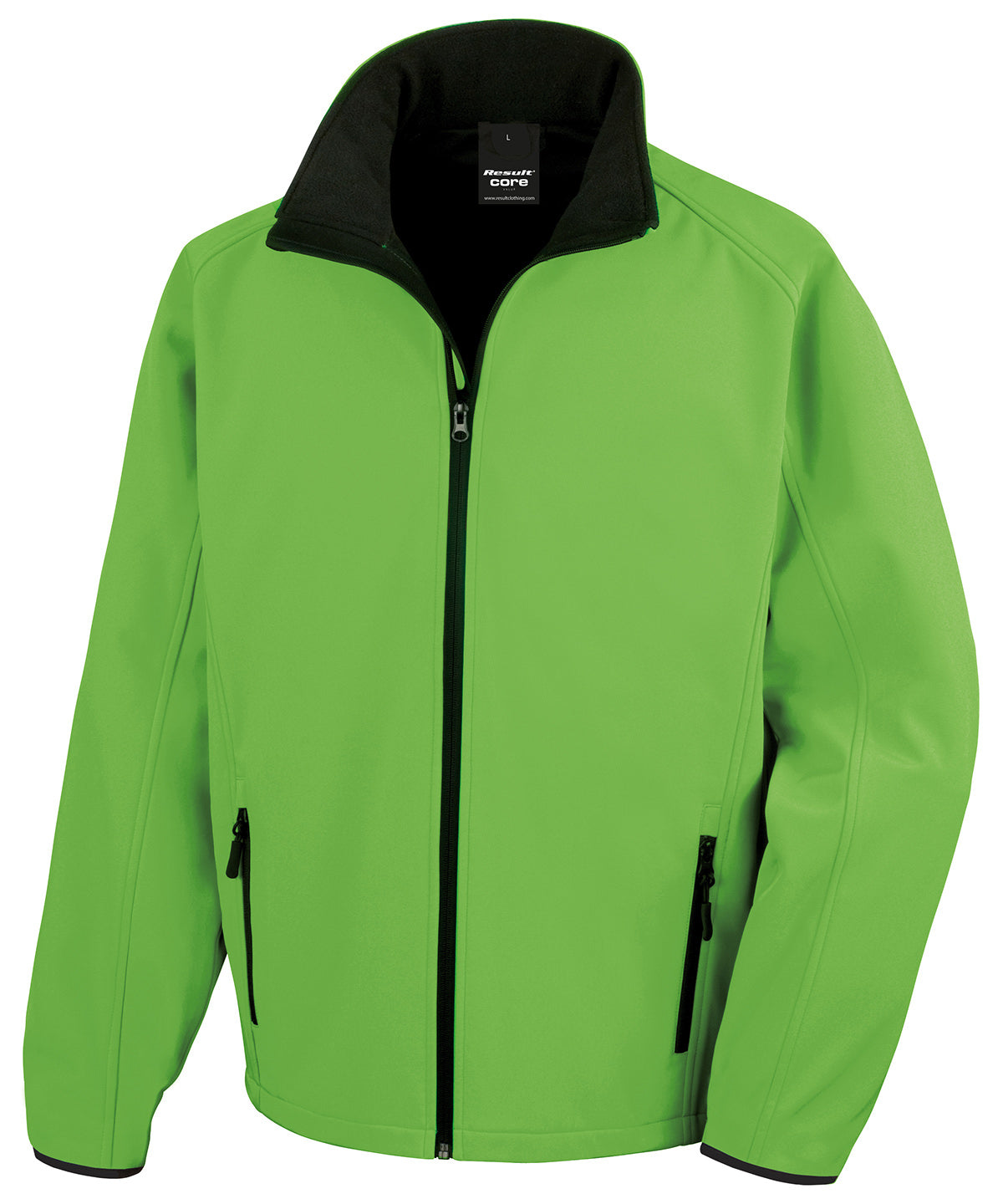 Softshells - Softshelljacka för Herrar Vivid Green Black