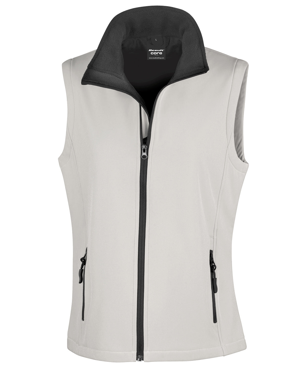 Softshells - Softshell-linne för damer White Black