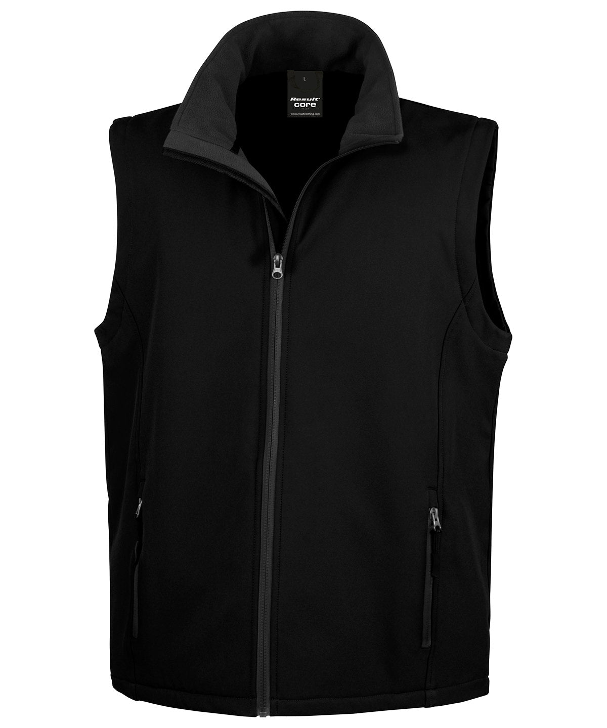 Softshells - Softshell-linne för Herrar Black Black