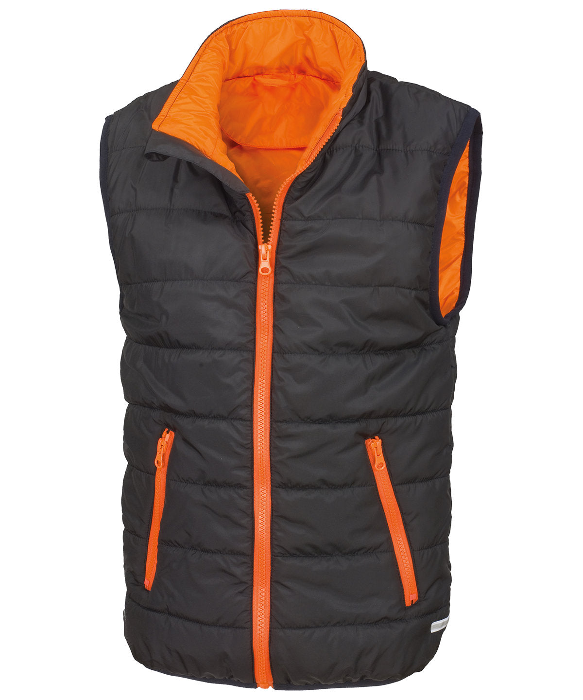 Gilets & Body Warmers - Junior bodywarmer – bekväm och praktisk Black Orange