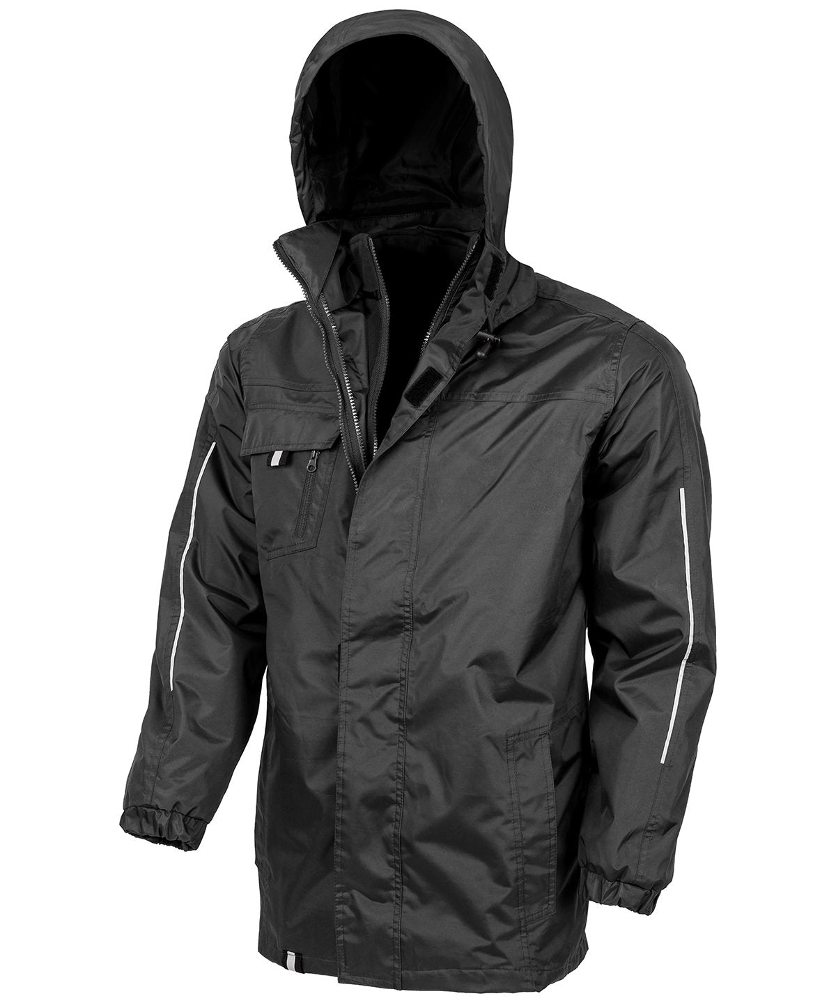 Jackets - 3-i-1 CORE Transitjacka med softshell foder Black