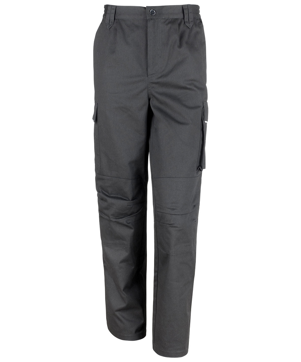 Trousers - Slitstarka cargo-byxor för dam Black