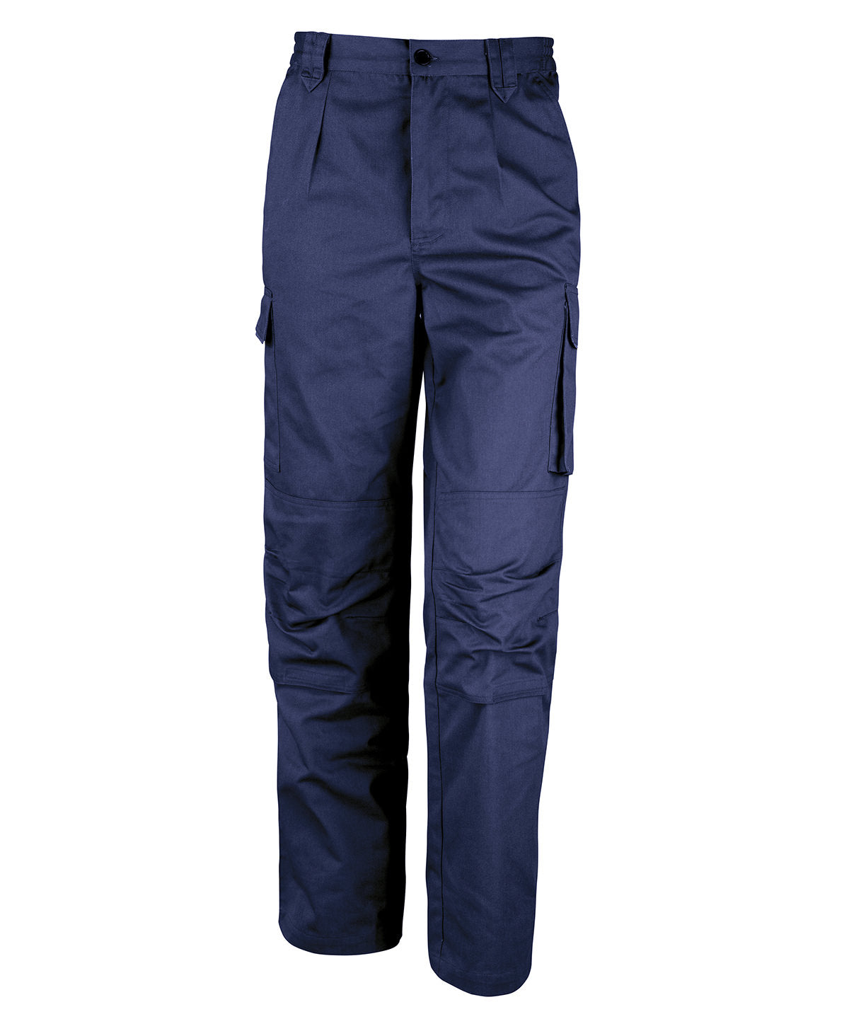 Trousers - Slitstarka cargo-byxor för dam Navy