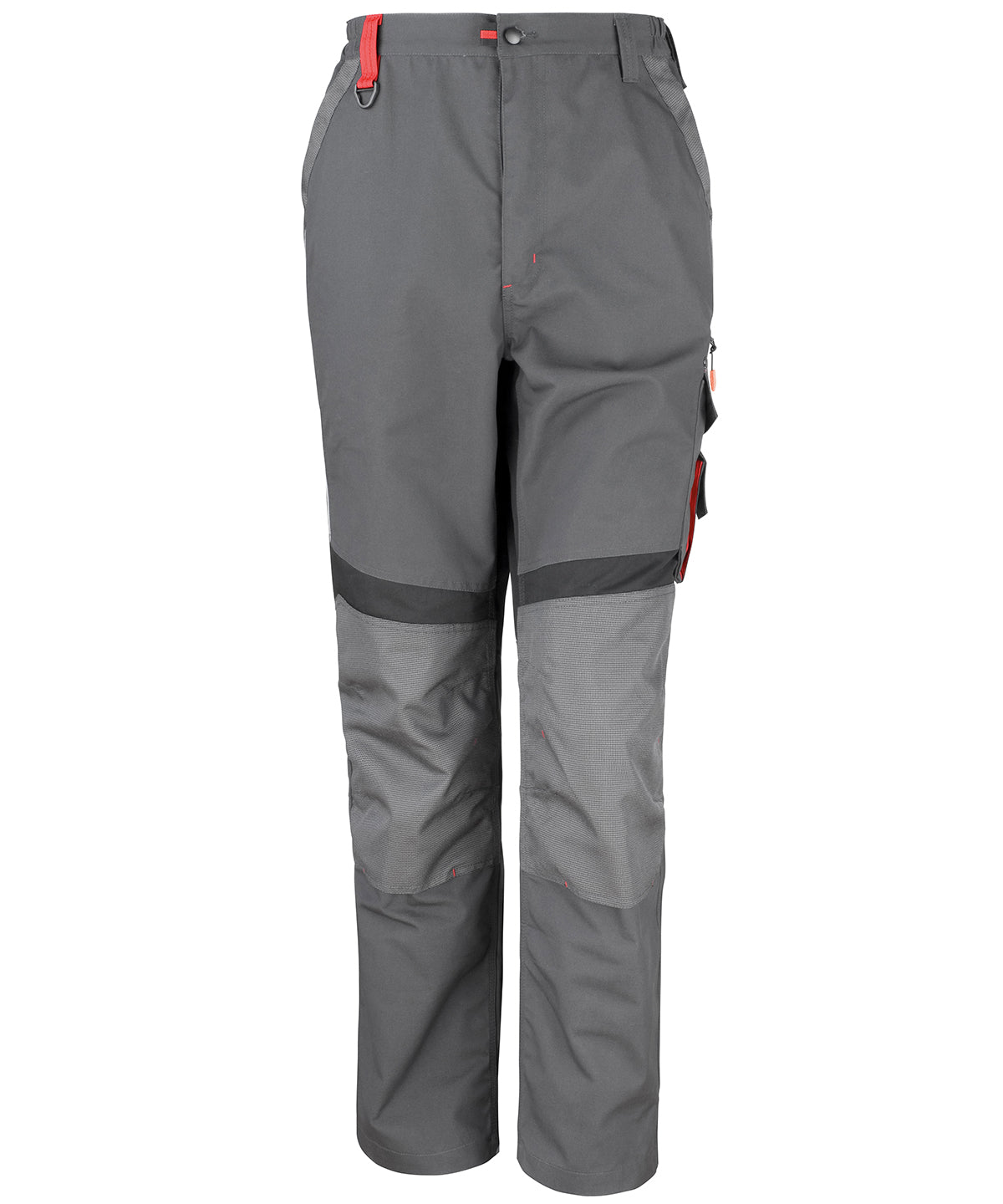 Trousers - Tekniska Arbetshängslor Grey Black