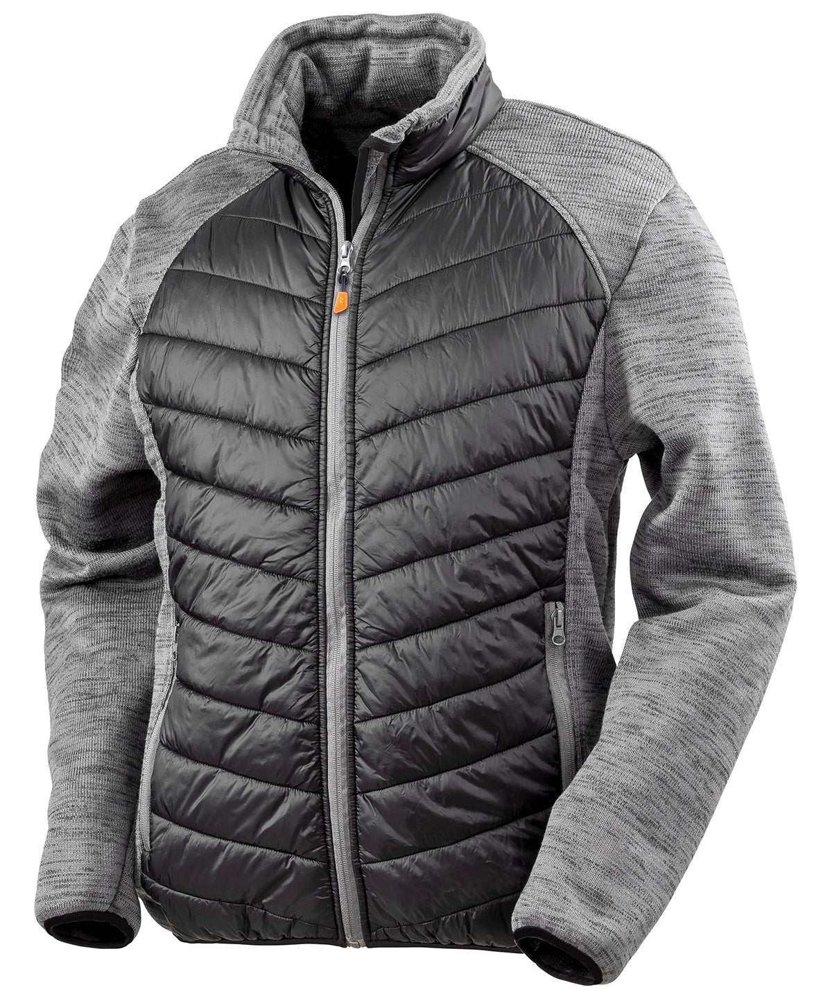 Jackets - Elevatorjacka för Herrar Black Grey Marl