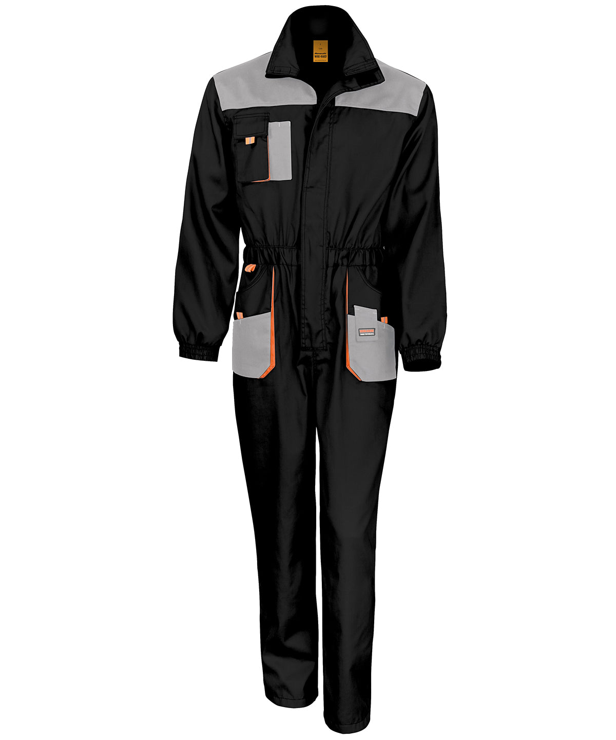 Coveralls - Arbets- och skyddsoverall LITE Black Grey Orange