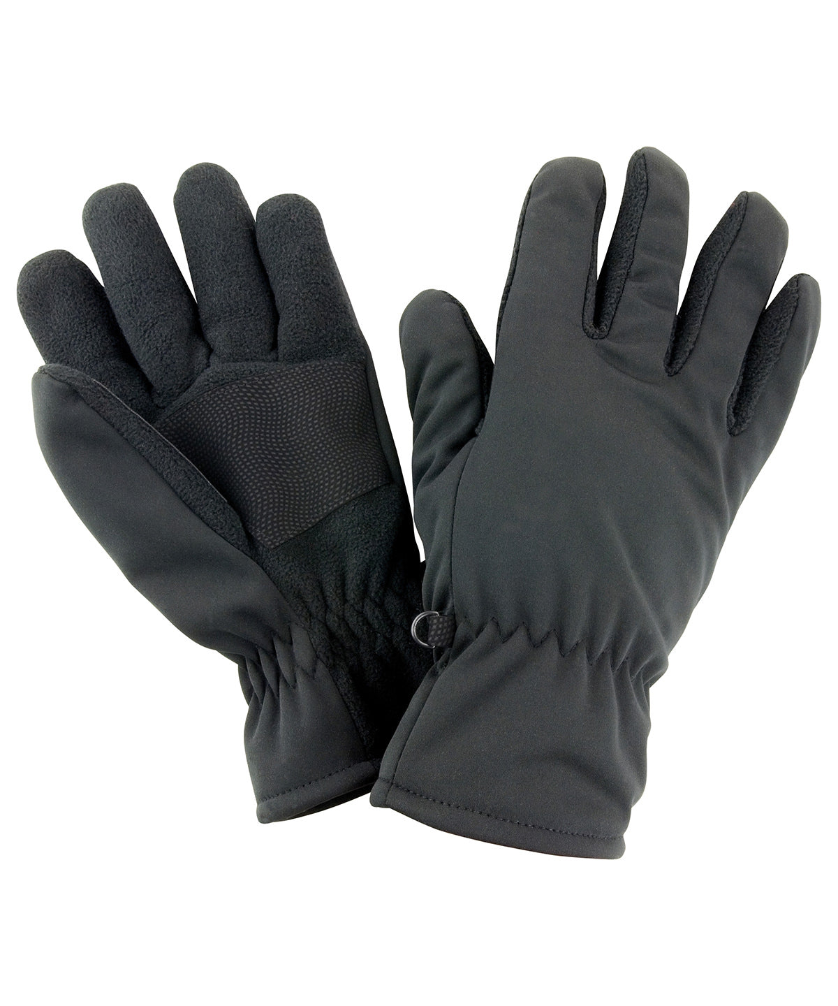 Gloves - Mjukskalshandskar för Vinter Black