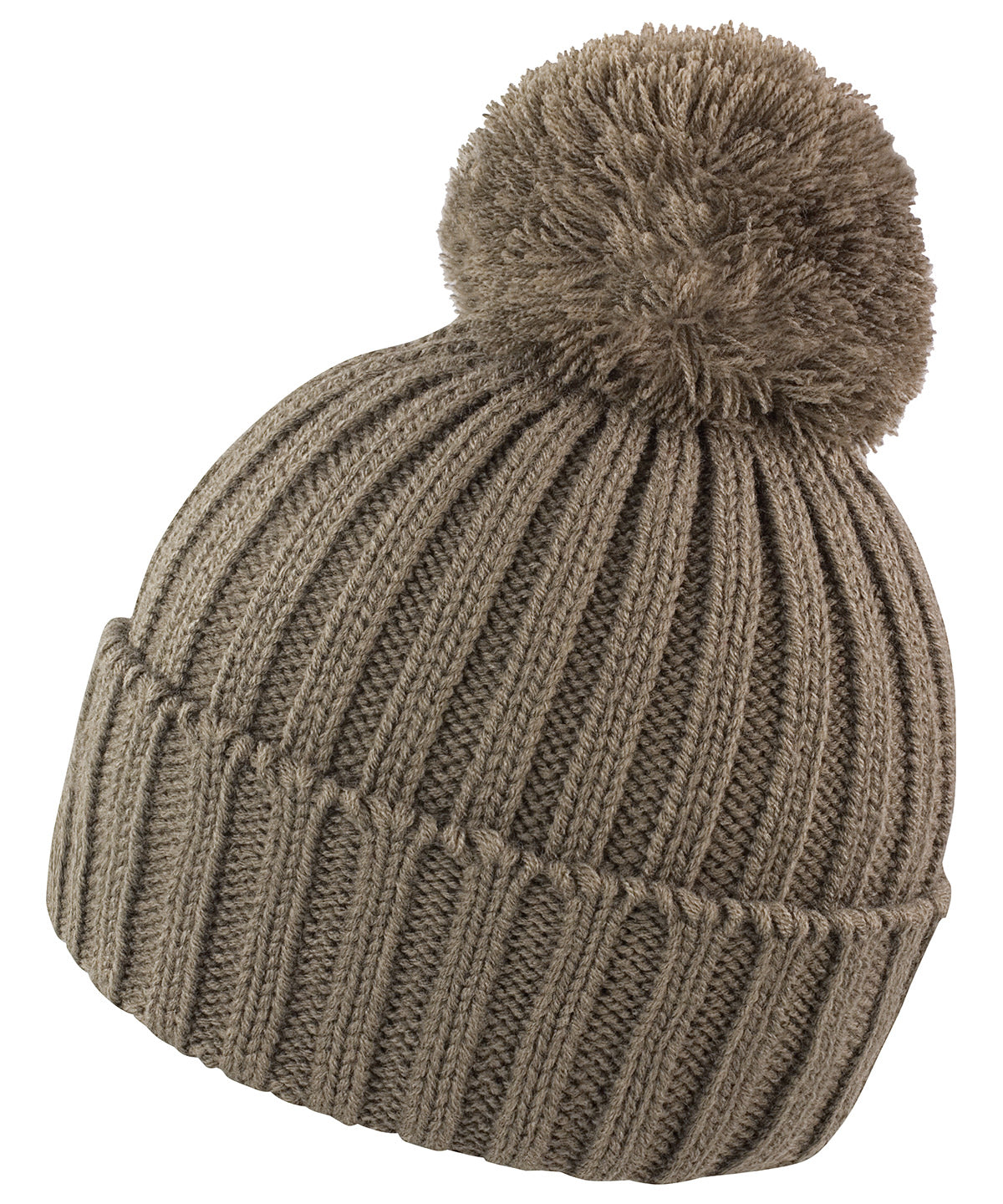 Beanies - HDI Quest Stickad Hut Fennel One size