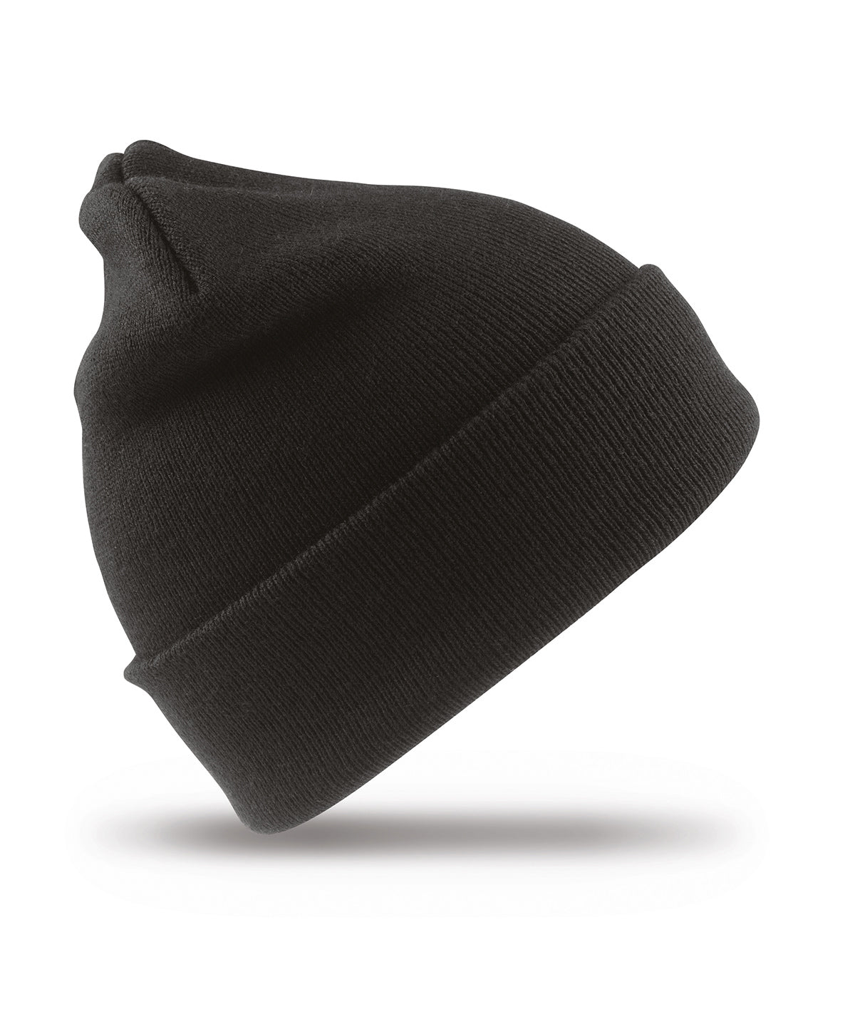 Beanies - Ullig skidmössa Black One size