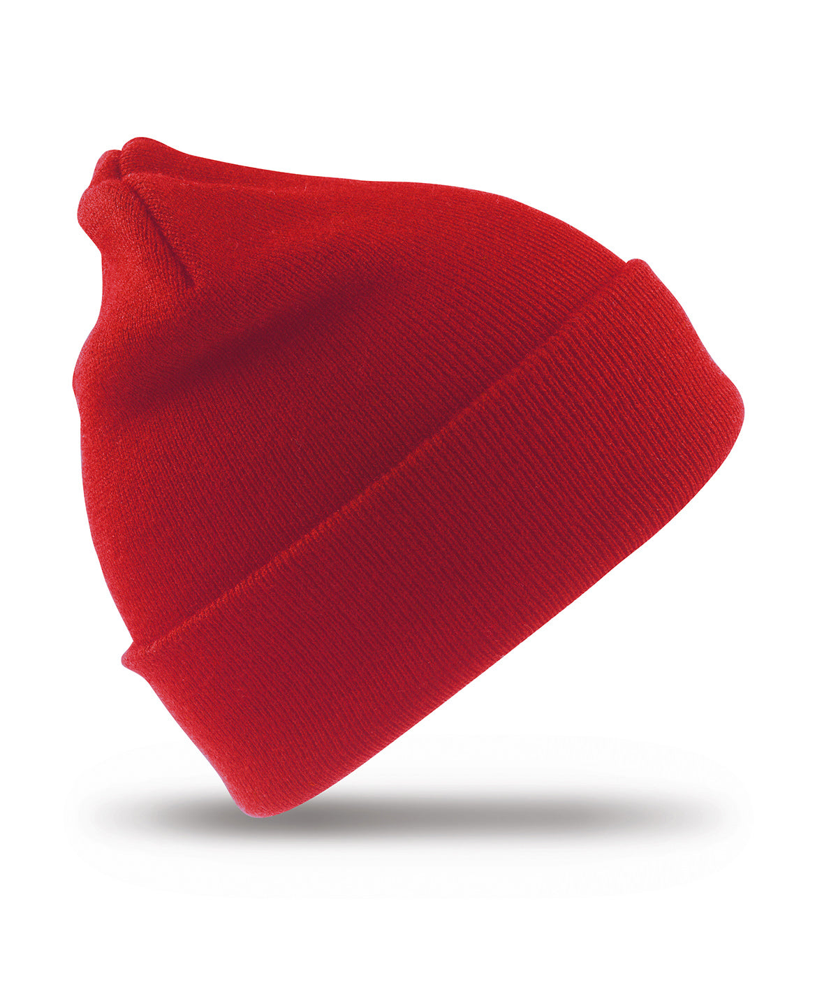 Beanies - Ullig skidmössa Red One size