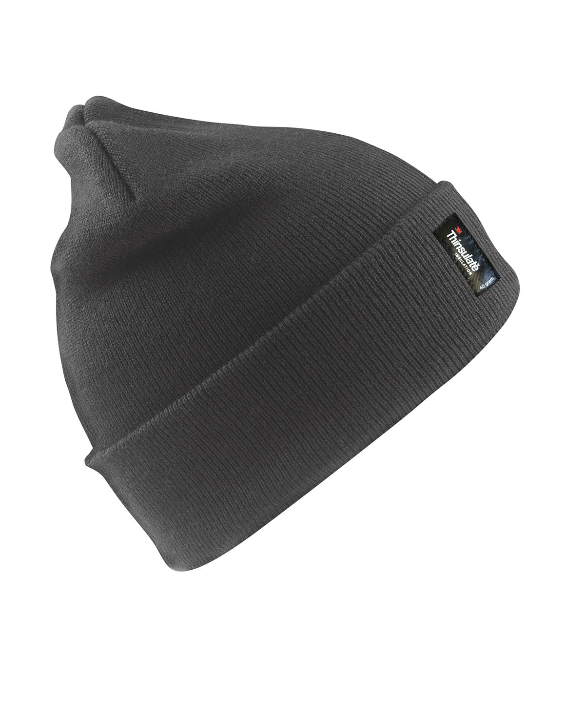 Beanies - Värmande Thinsulate-mössa för kalla vinterdagar Charcoal Grey One size