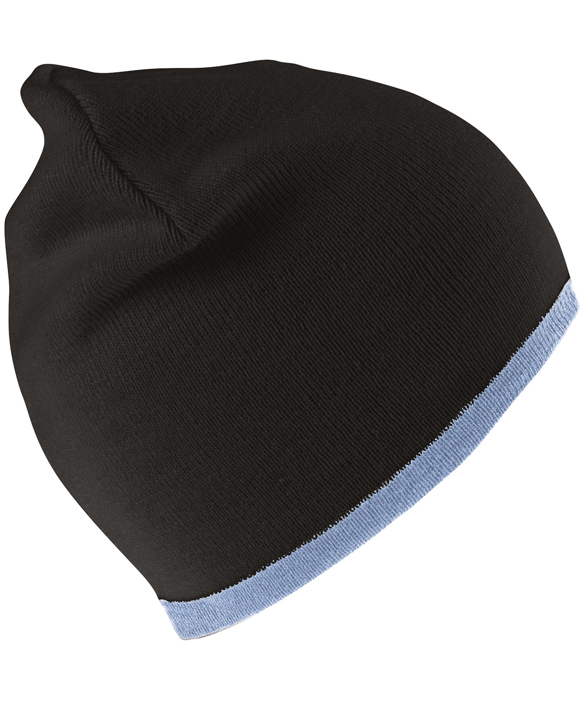 Beanies - Trendig Vändbar Mössa Black Sky One size