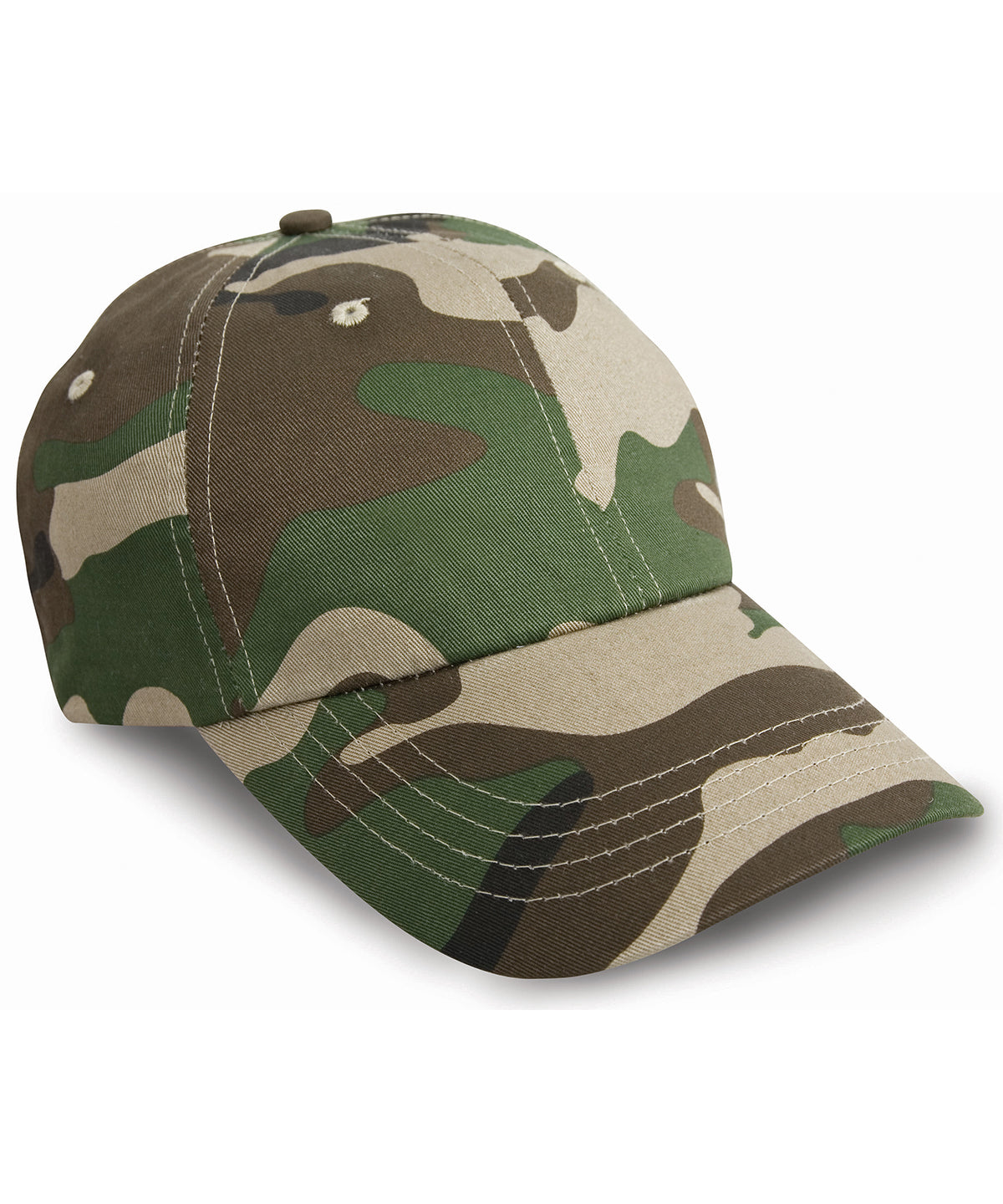 Caps - Proffsig keps i kraftig bomull Camo One size