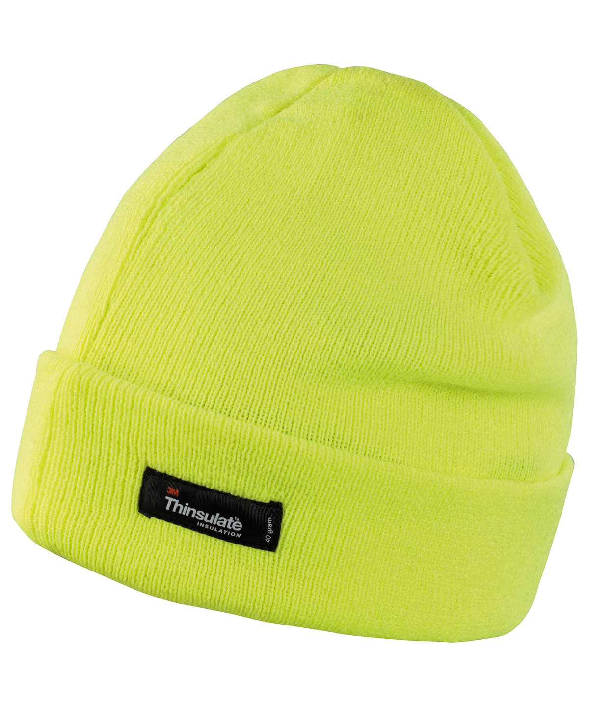 Beanies - Lättvikts Thinsulate-mössa Fluorescent Yellow One size