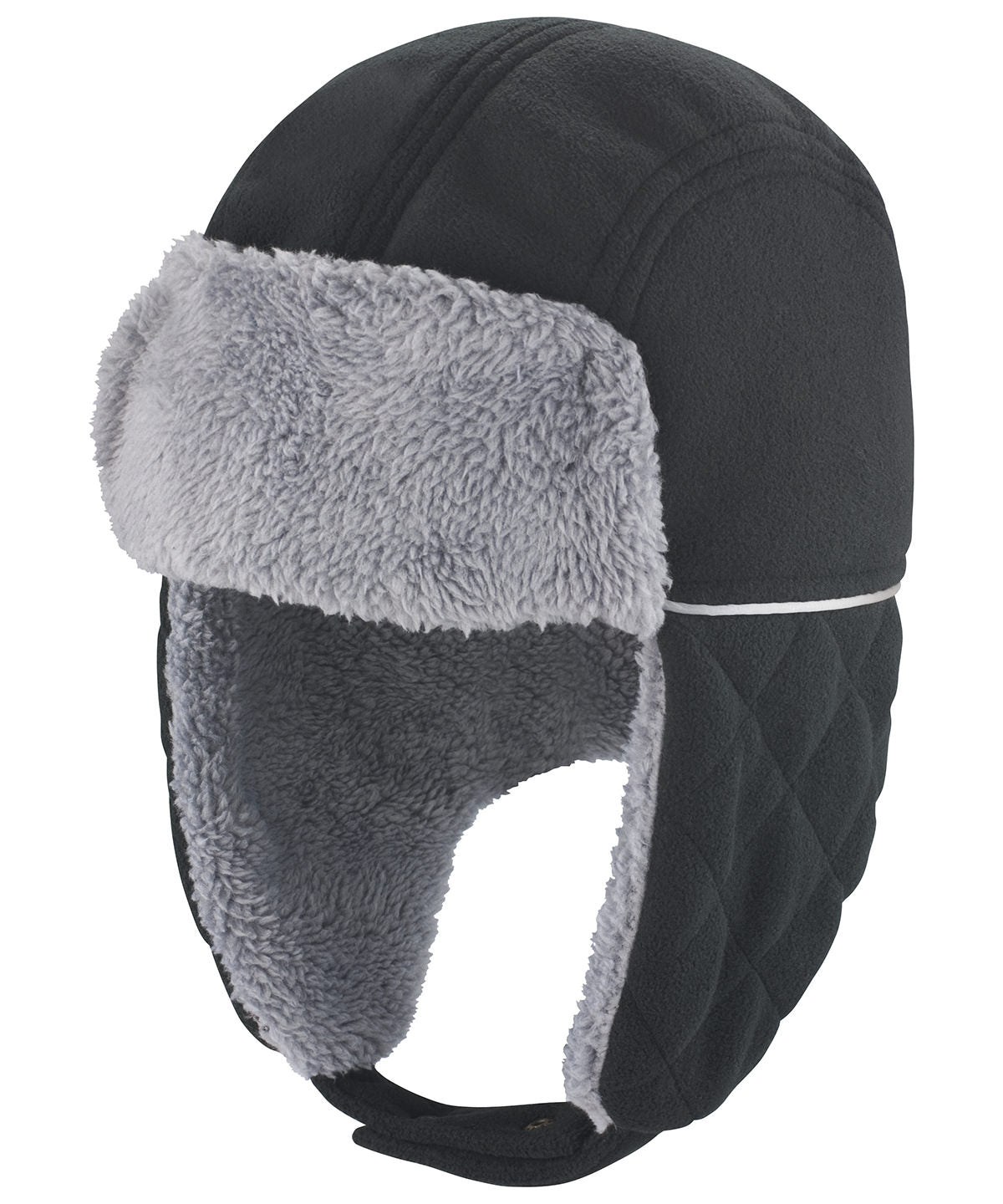 Hats - Havets trappershatt Black Grey