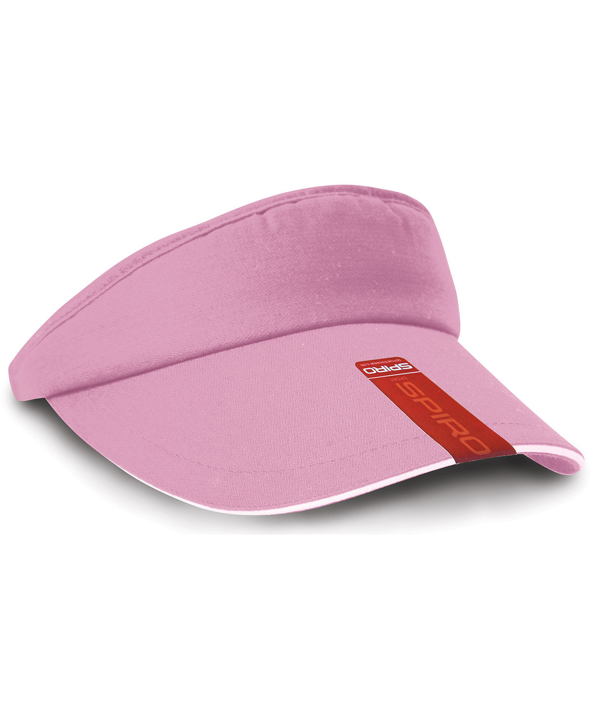 Caps - Herringbone Solskärm Pink White One size