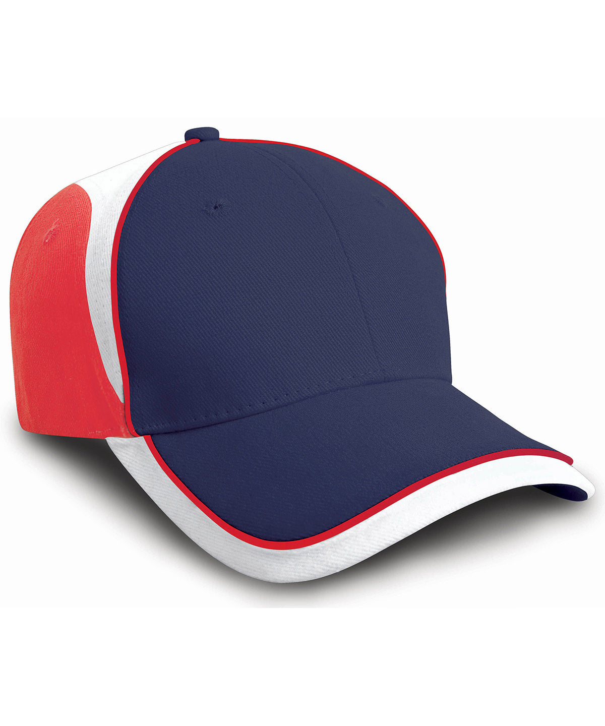 Caps - Nationell keps – mångsidig och elegant Navy Red One size