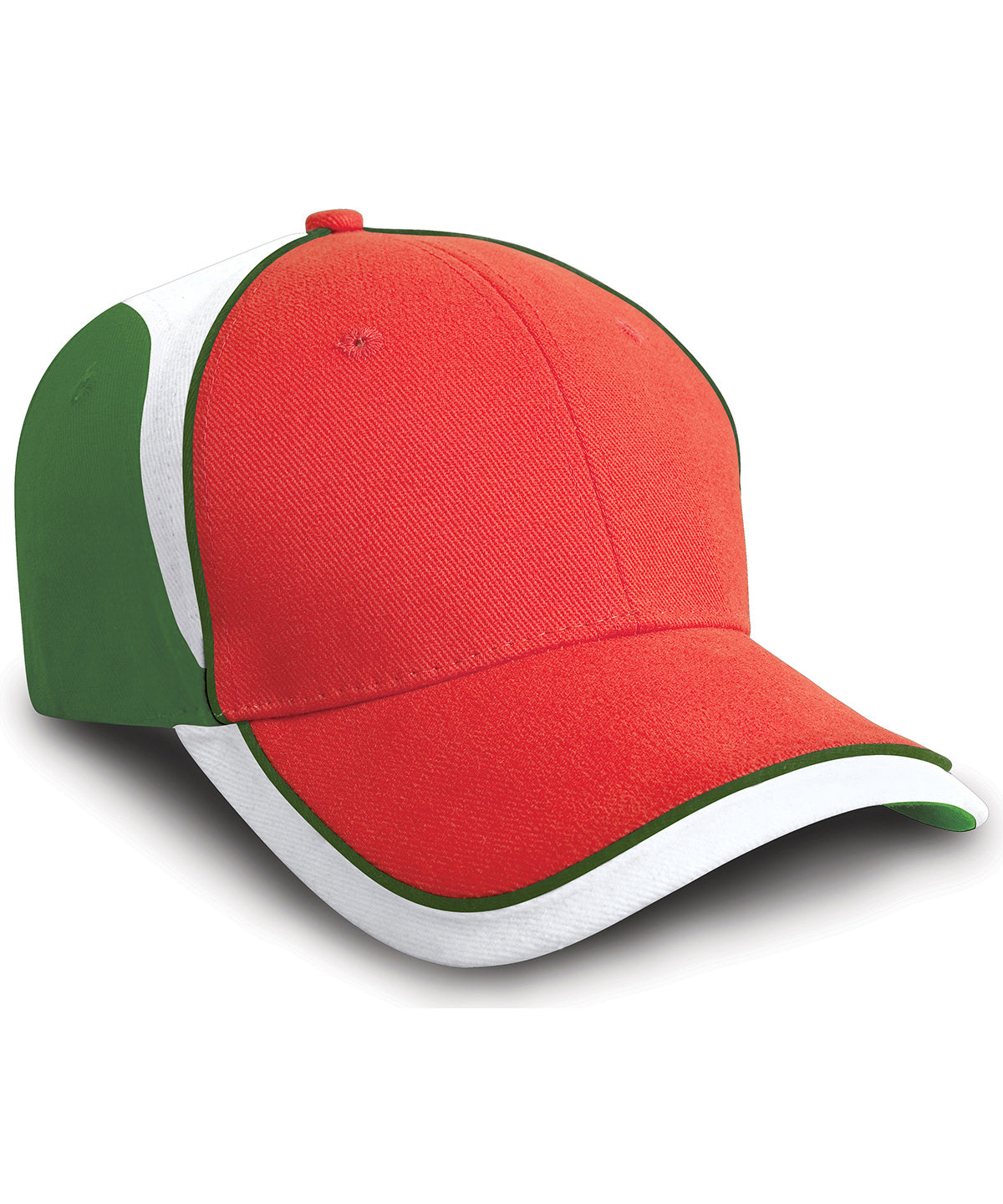 Caps - Nationell keps – mångsidig och elegant Red Green One size