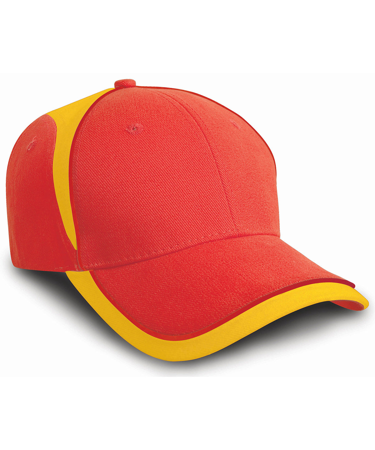 Caps - Nationell keps – mångsidig och elegant Red Yellow One size