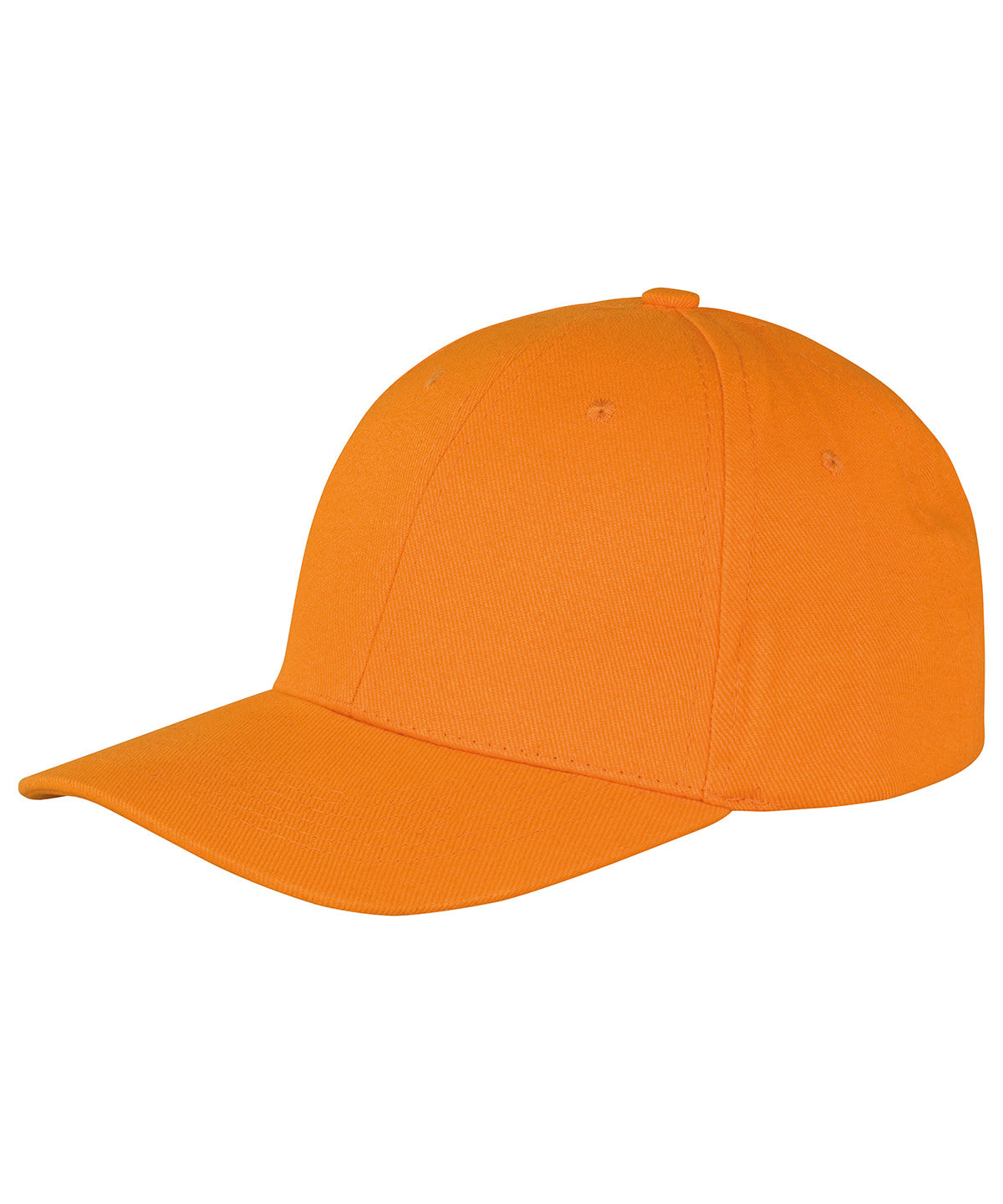 Caps - Memphis 6-panel Borstad Bomull Låg Profil Keps Orange One size